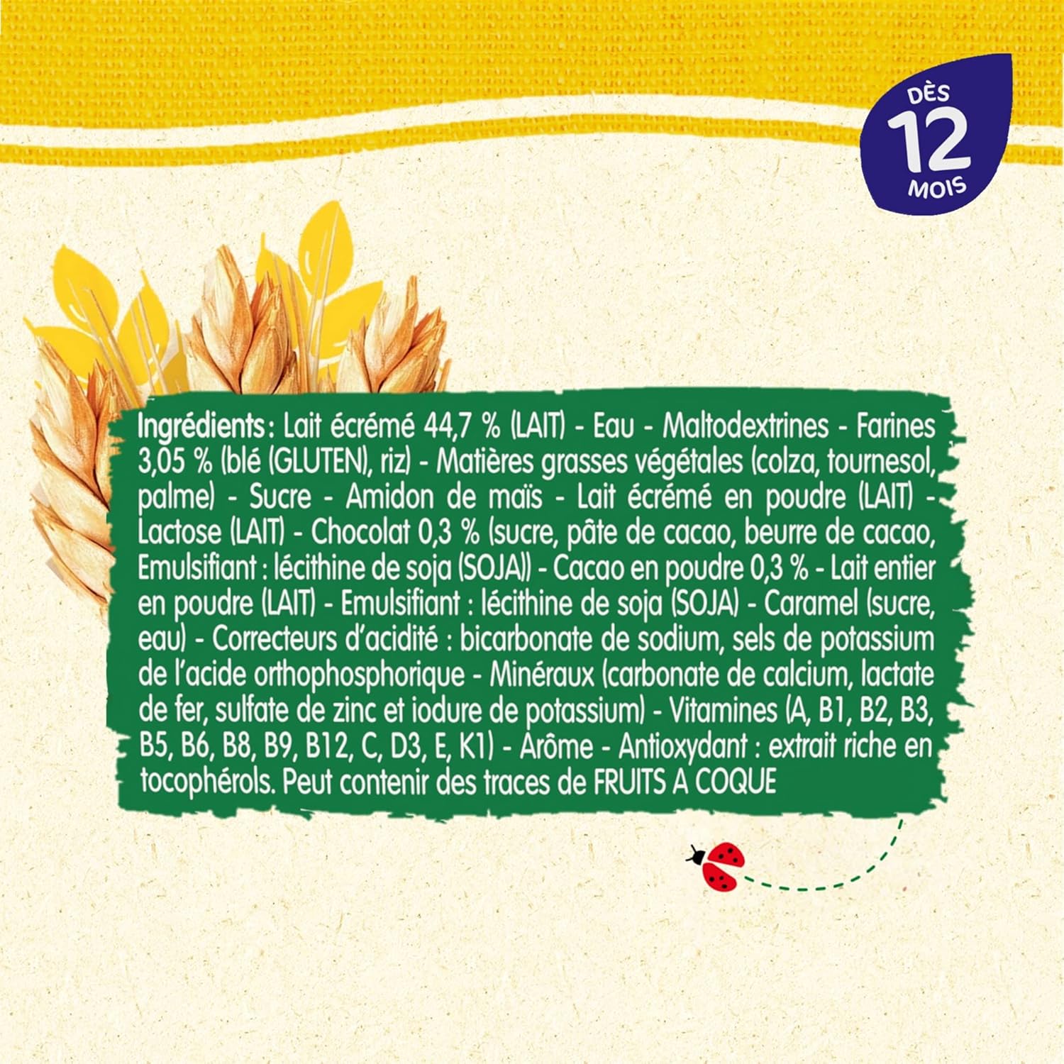 Thumbnail 6 de Blédidej Céréales Bébé Lactées Délice Biscuité Choco – Dès 12 Mois (6 briques de 500 mL)