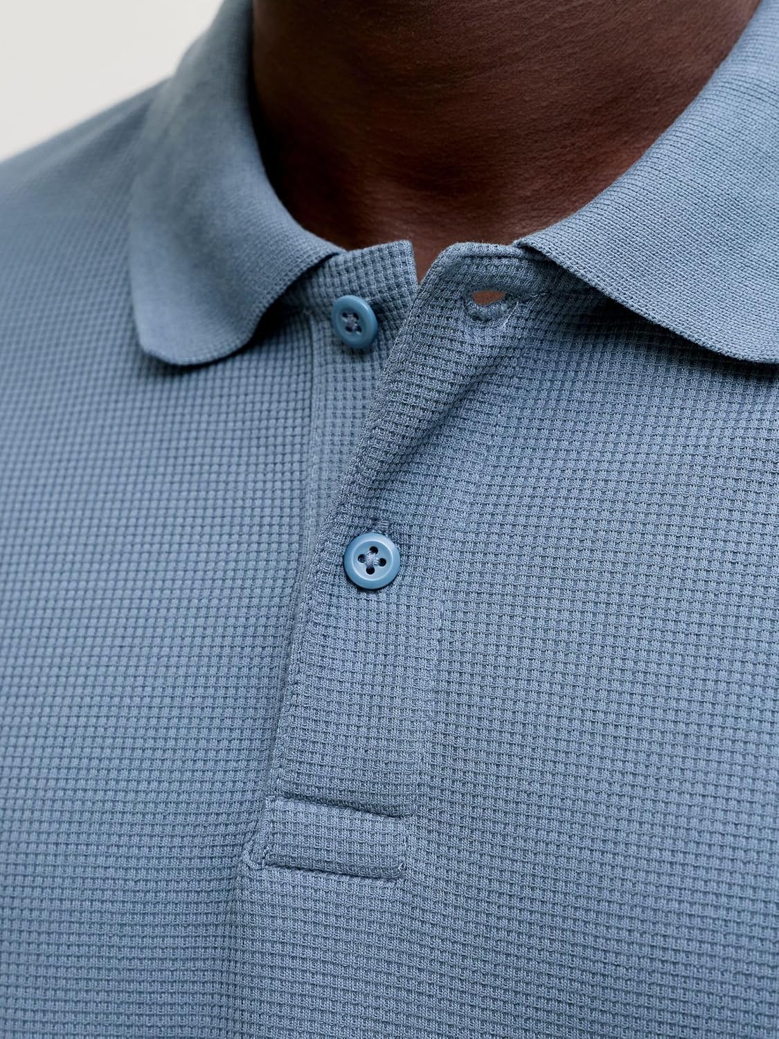 Detalle de JACK & JONES Herren Poloshirt JJEAUSTIN Regular Fit – bequemes Basic-Polo