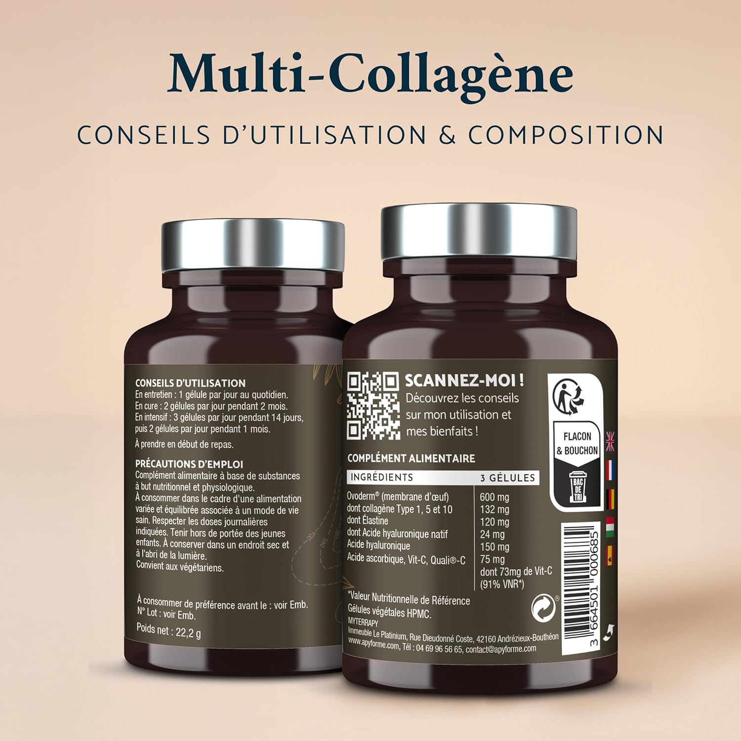 Thumbnail 6 de Collagène breveté 60 gélules 💊
