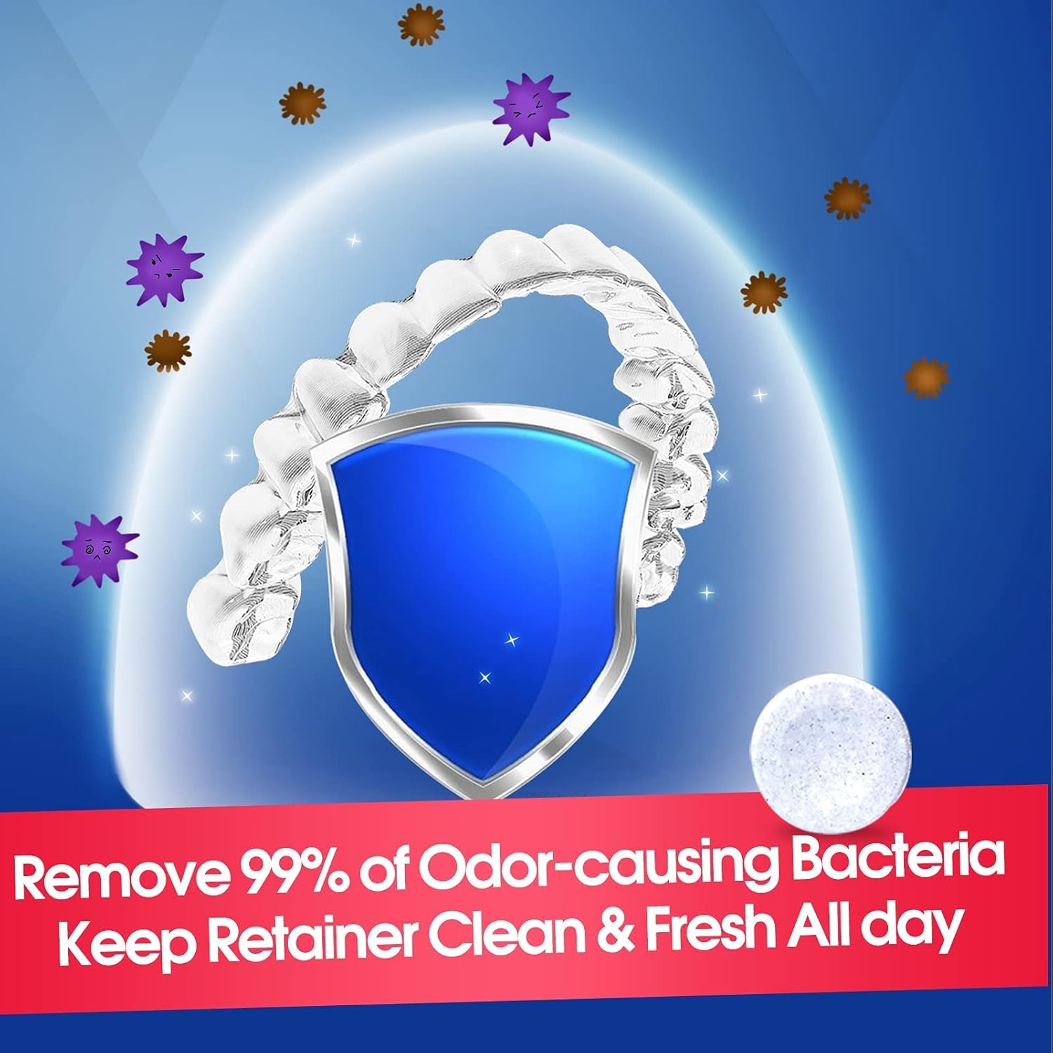 Thumbnail 5 de Retainer Denture Cleaner Tablets 120 pcs