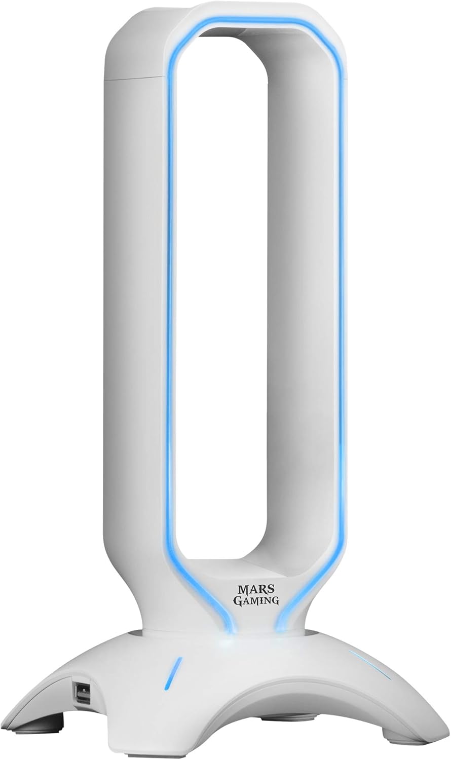 Thumbnail 6 de Mars Gaming MHH2 : support de casque à double mode (crochet ou stand) pour gérer les câbles