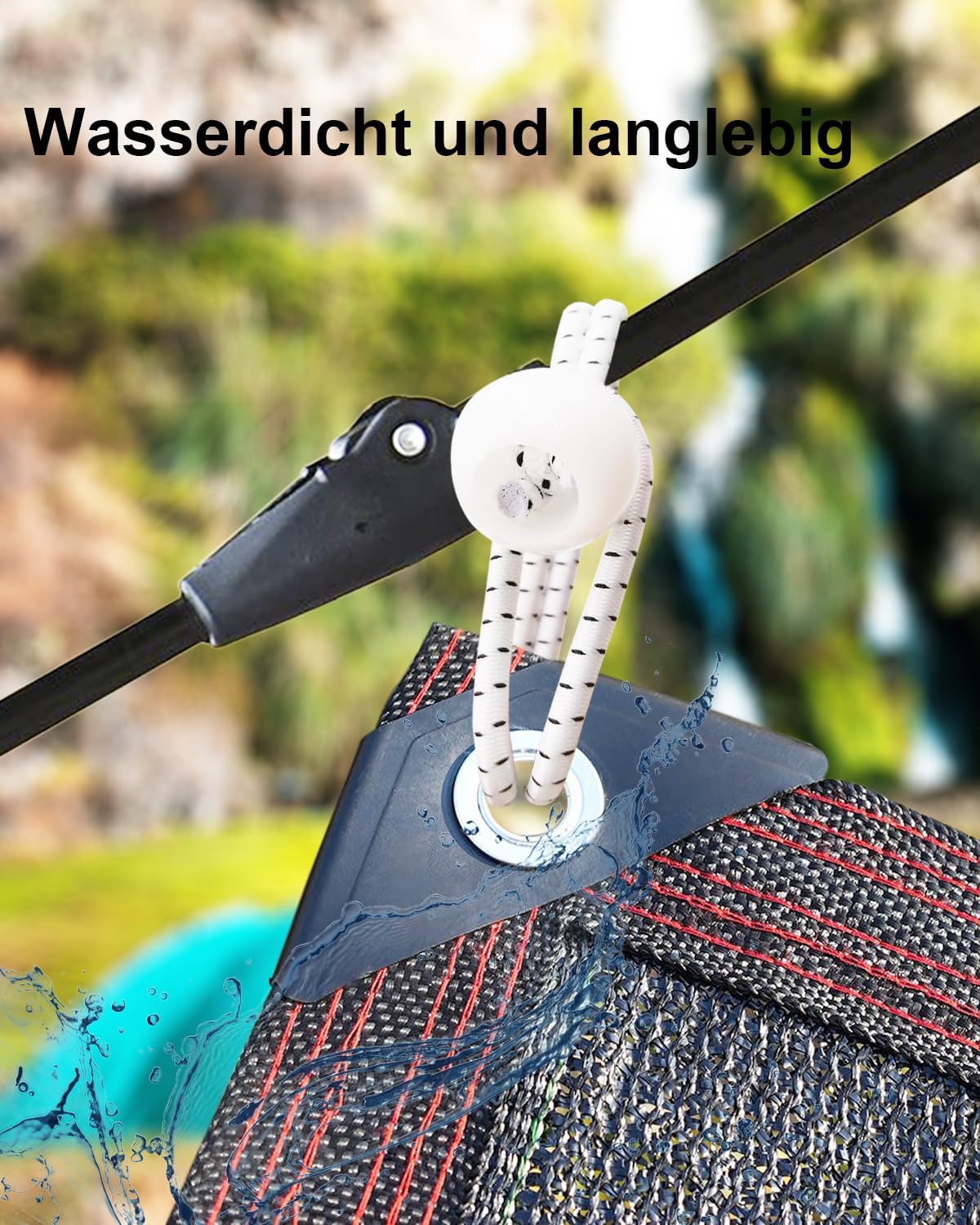 Detalle de WMZOBH Spanngummis mit Kugel 15 cm – 100 Stück
