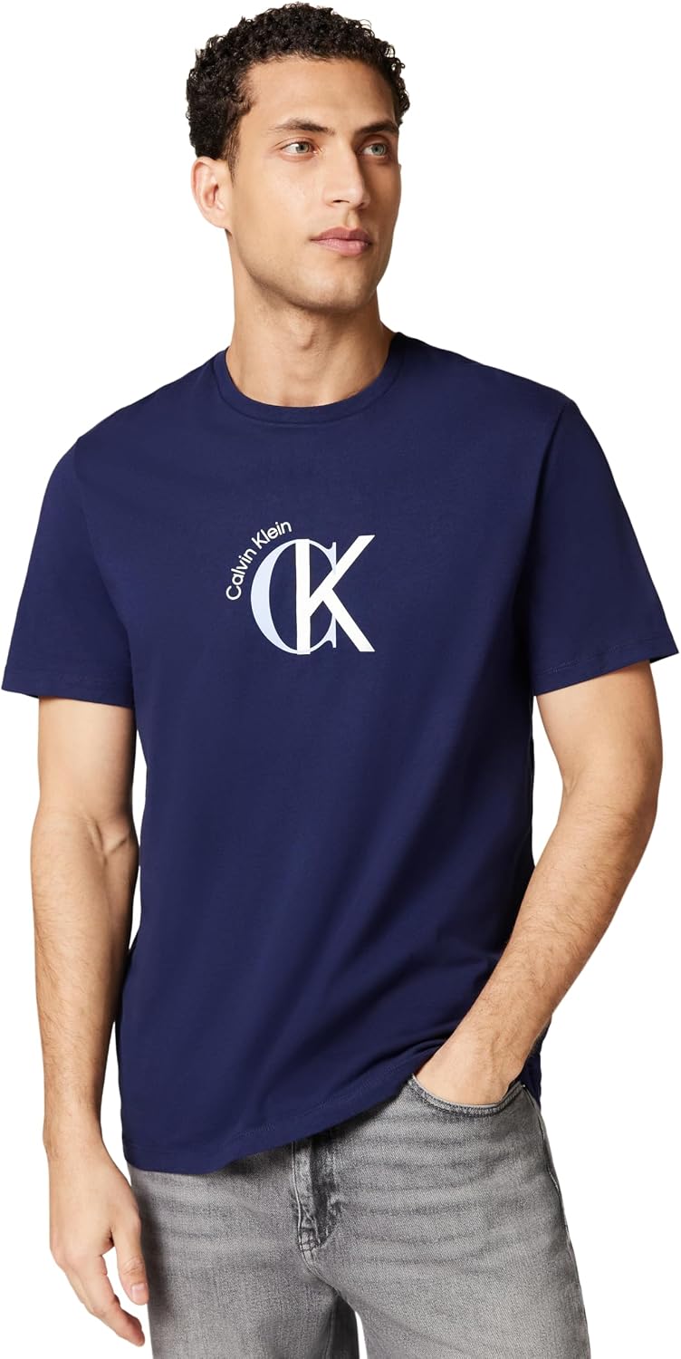 Thumbnail 6 de Calvin Klein Herren Graphic Tee 2-Tone CK Graphic – 1er Pack, nachhaltig produziert