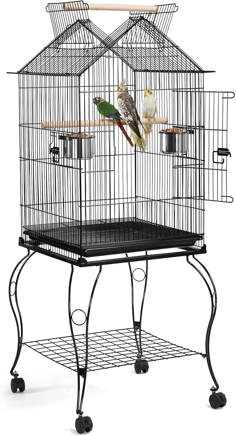 Yaheetech Vogelkäfig Wellensittich 145 cm hoch