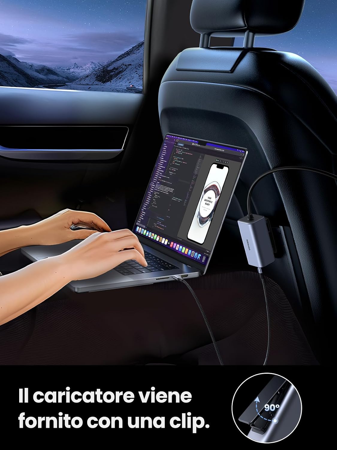 Thumbnail 6 de UGREEN Caricatore Auto 130W USB