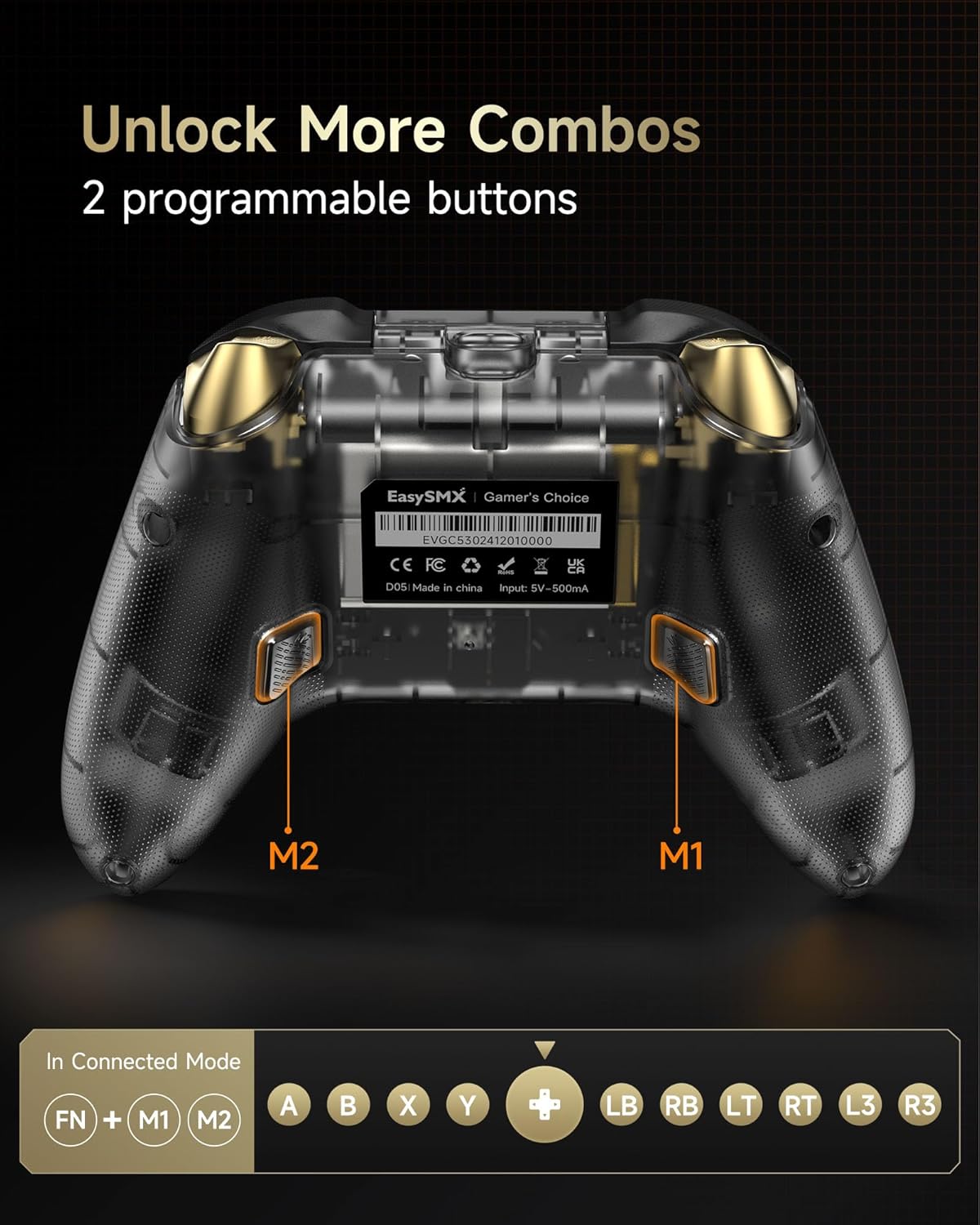 Thumbnail 6 de EasySMX D05 PC Controller mit Ladestation