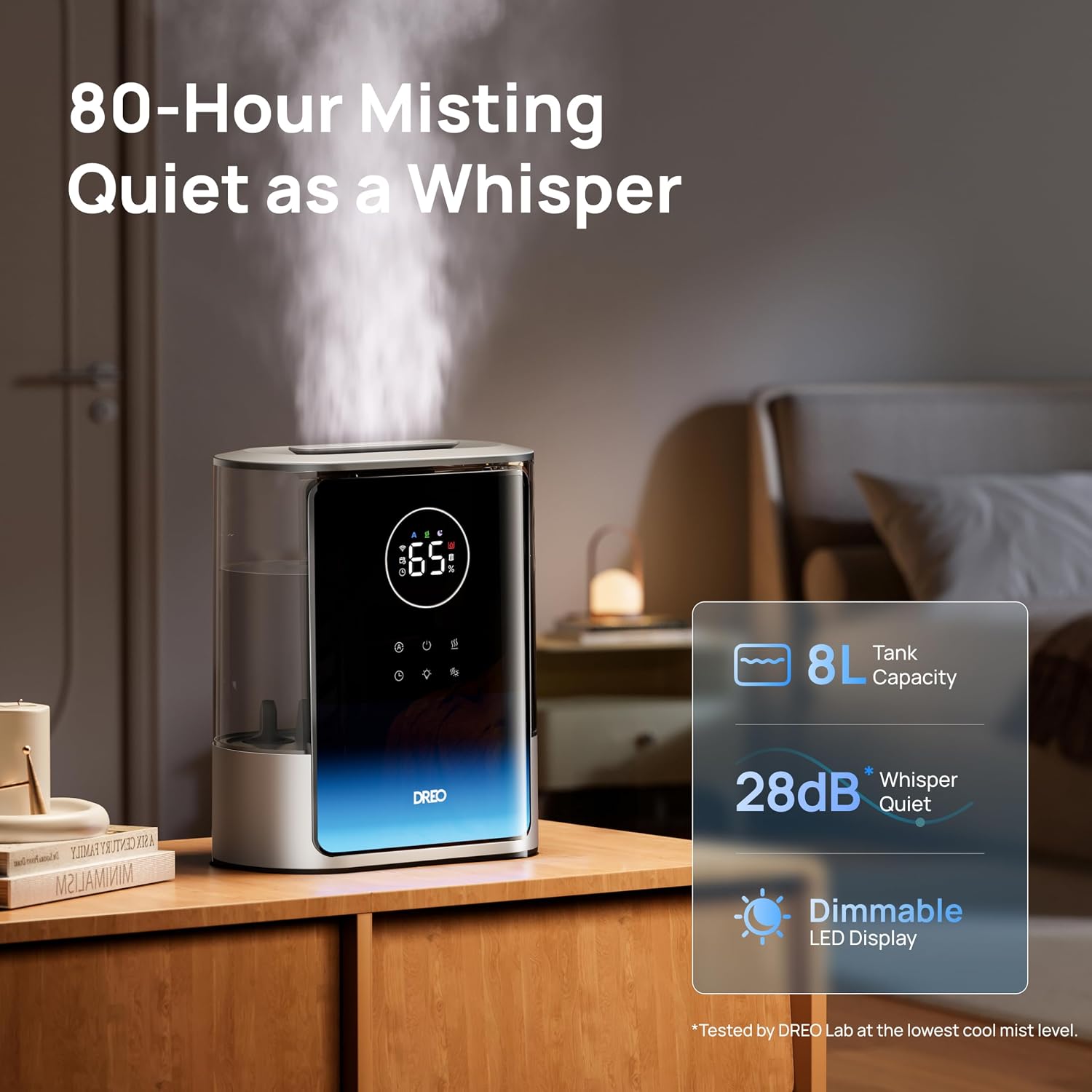 Detalle 2 de DREO HM717S 8L Smart Humidifier for 600 ft² 🌫