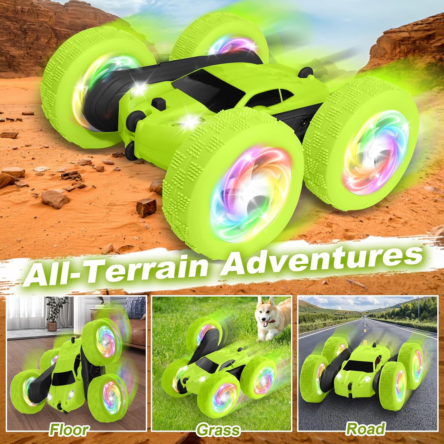 Thumbnail 3 de FDCTR Remote Control Car 2.4GHz RC crawler