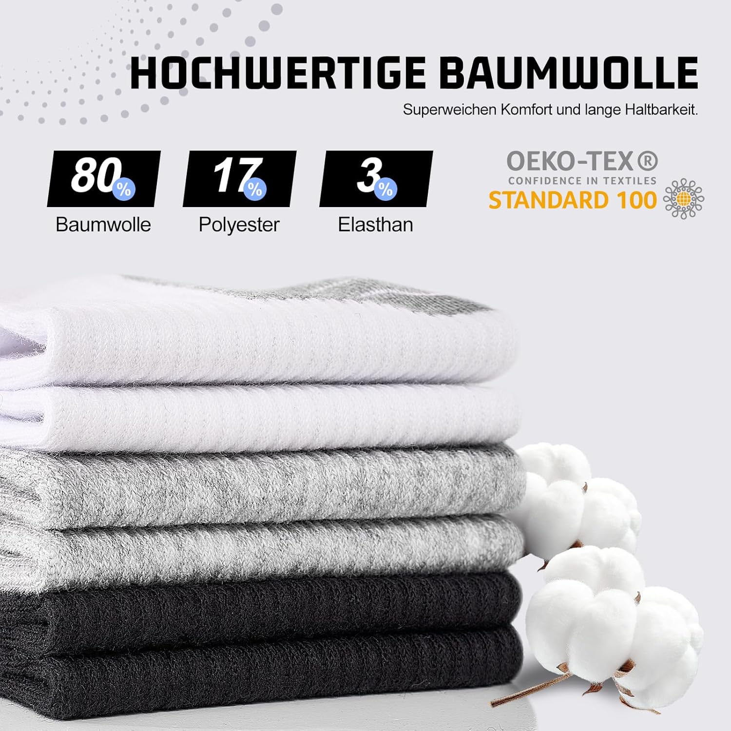 Thumbnail 5 de Effeet Sneaker Socken 10 Paar atmungsaktiv