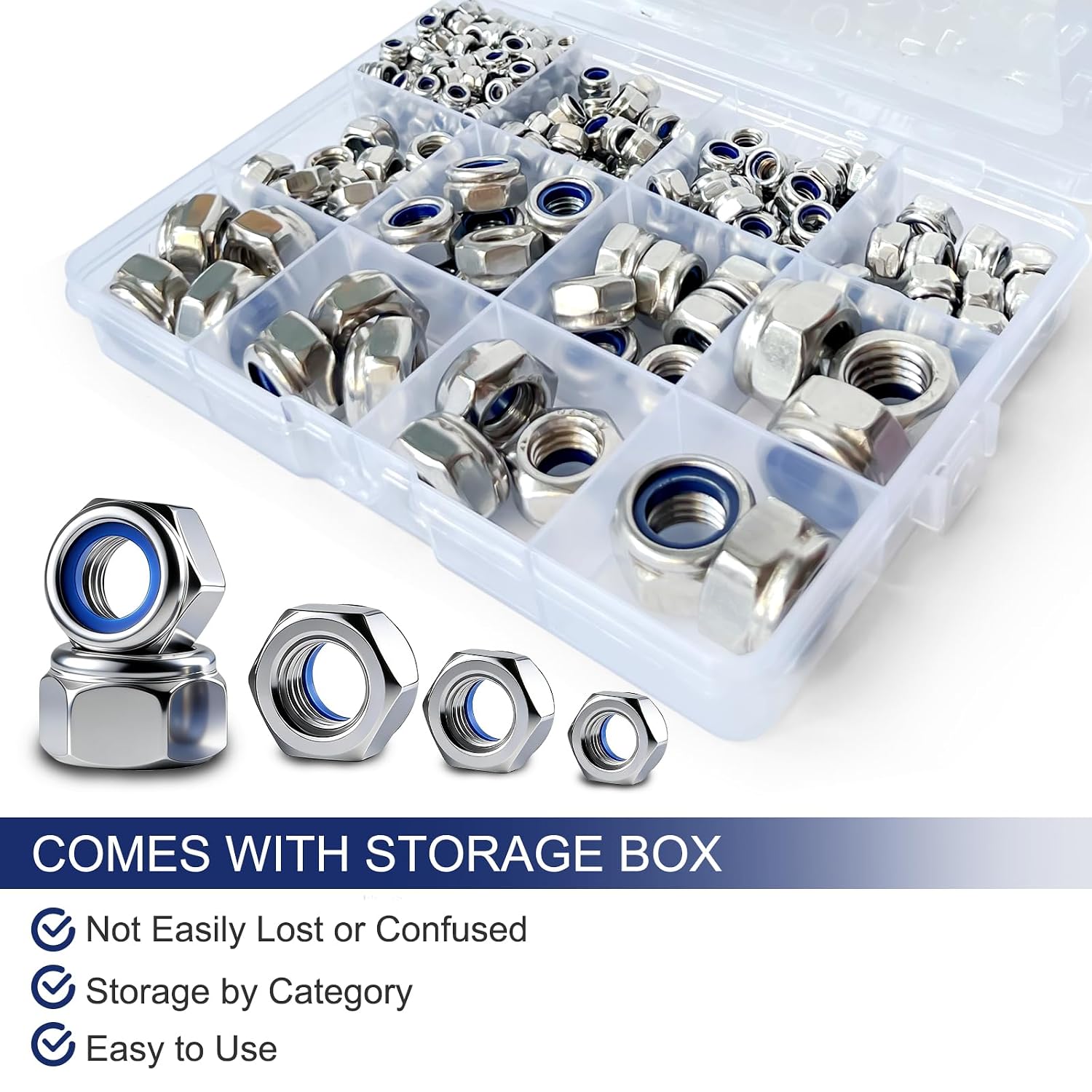 Thumbnail 3 de Rezolite 252 PCS Locknuts Kit