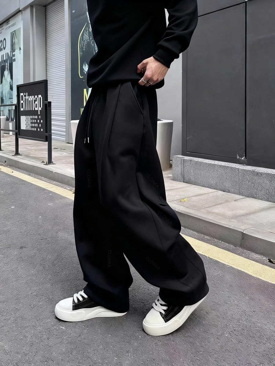 Thumbnail 4 de CLOAKA Herren Jogginghose aus Baumwolle – baggy Sweatpants mit Kordelzug & Seitentaschen