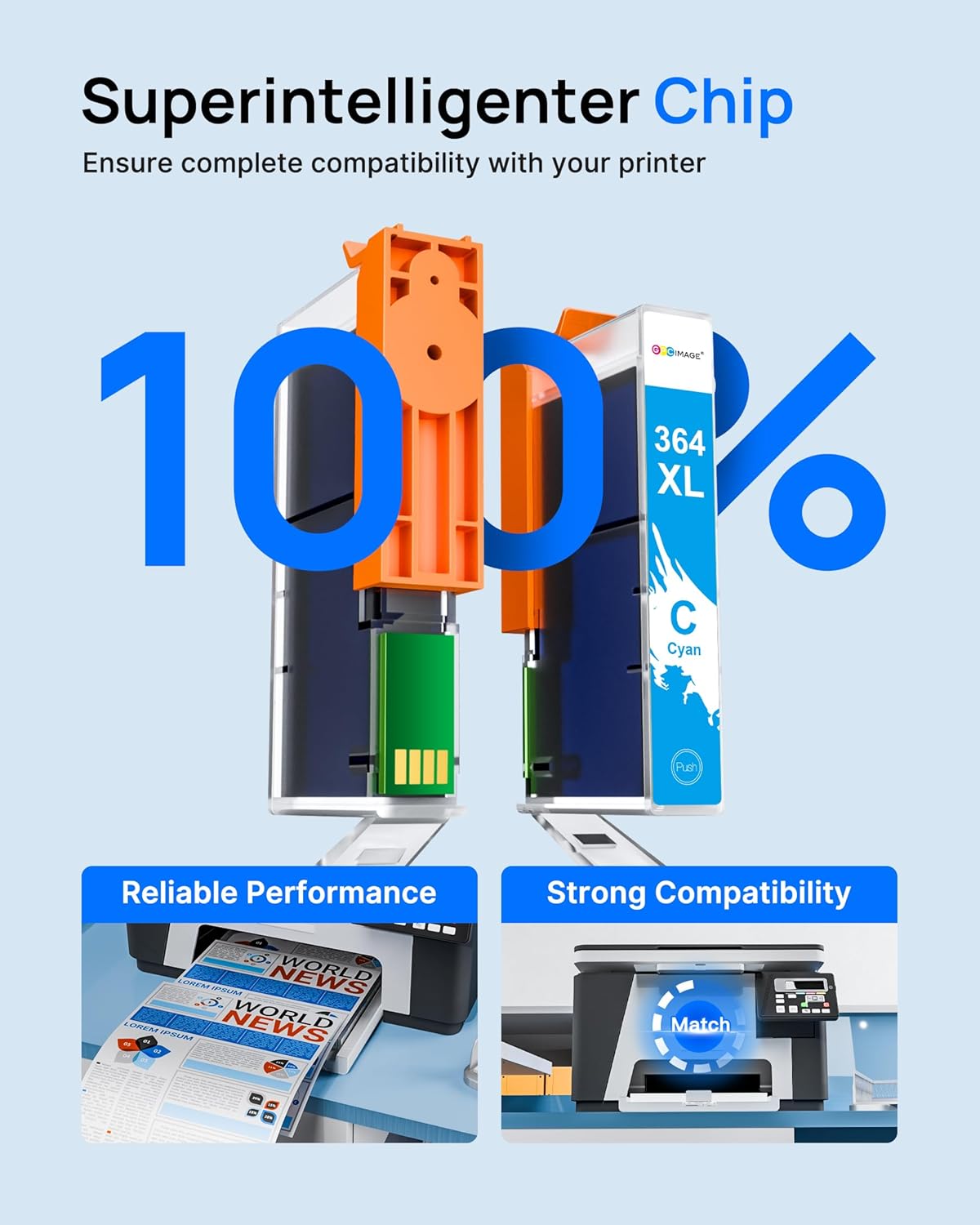 Thumbnail 5 de GPC Image 364XL 10-Pack ink cartridges 🖨️