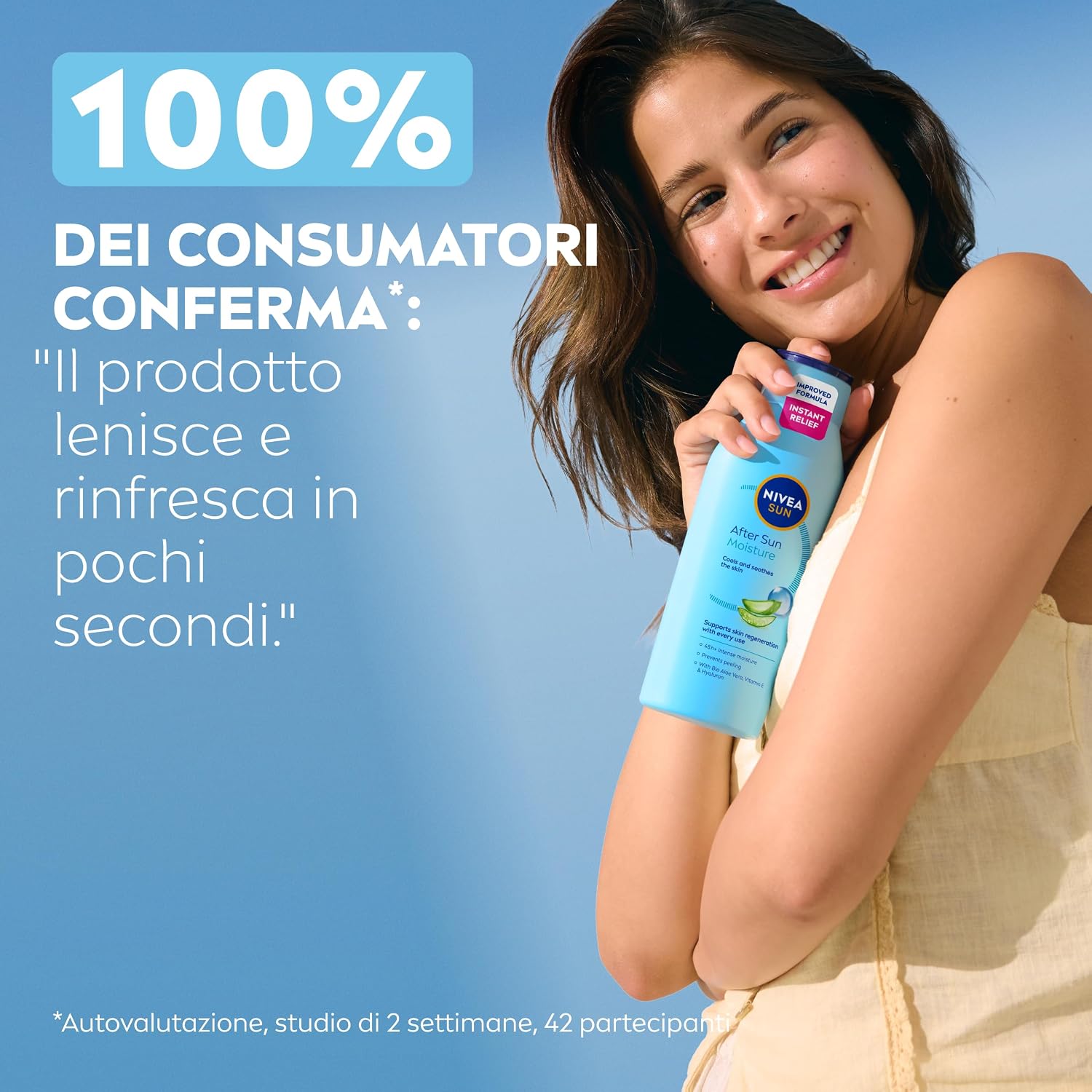 Thumbnail 6 de NIVEA SUN Doposole Hydrate Maxi 400 ml: doposole idratante 48h con Aloe Bio e Vitamina E