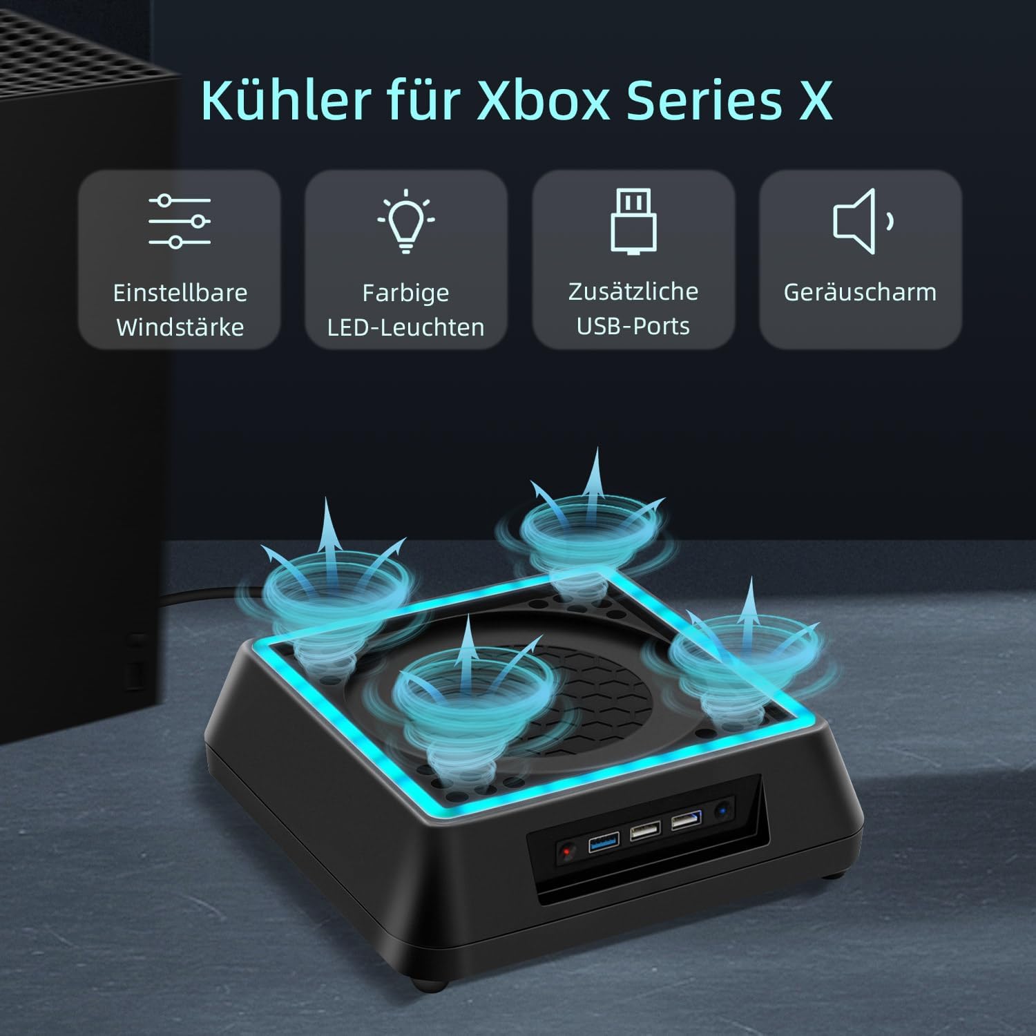 Detalle 2 de Mcbazel Xbox Series X Lüfter