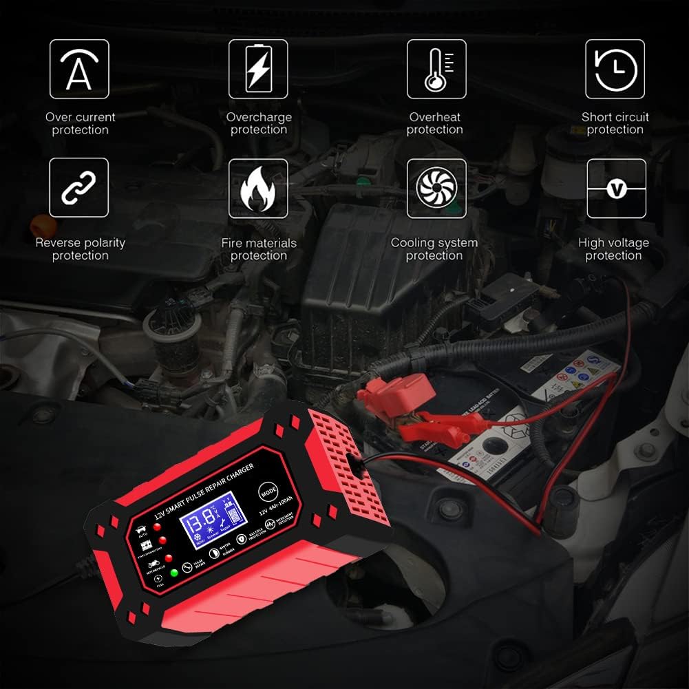 Thumbnail 4 de Car Battery Charger 12V 6-Amp Smart Charger