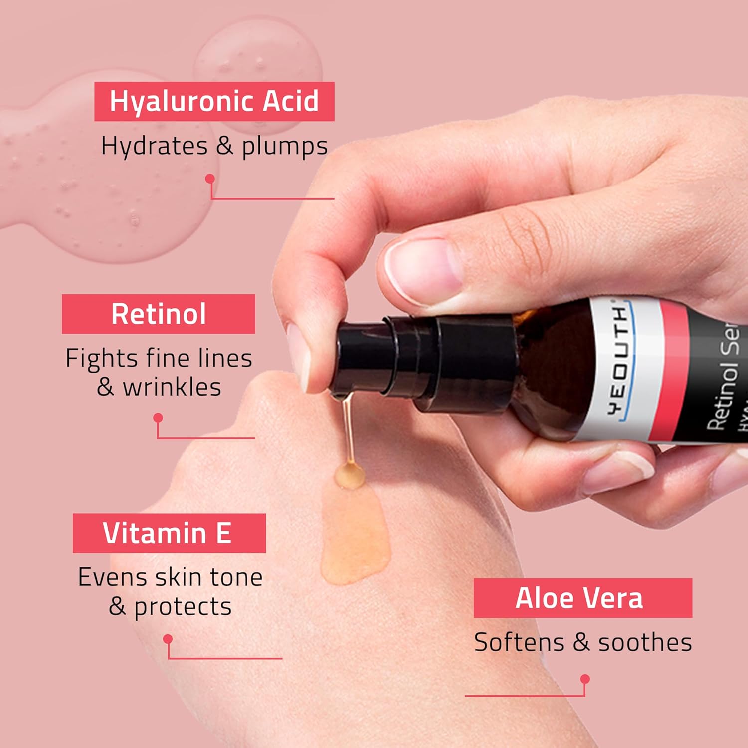 Thumbnail 4 de YEOUTH Retinolo Viso Siero 30 ml