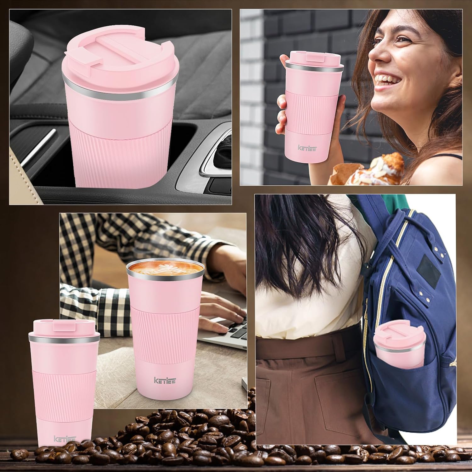 Detalle de KETIEE Travel Mug 12 oz