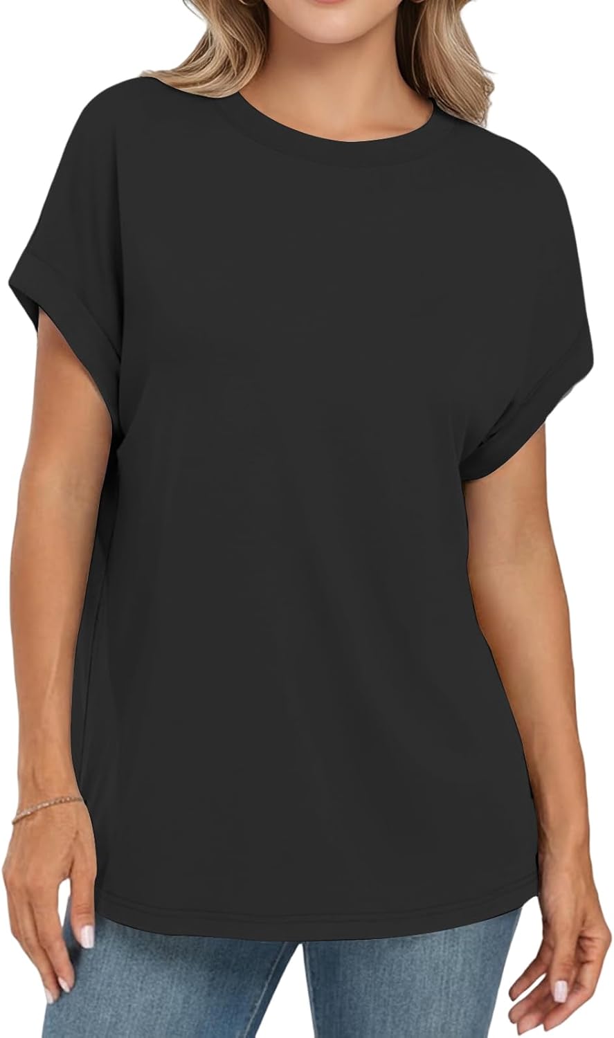 Detalle 2 de Cuptacc T-Shirt Oversize Rundhalsausschnitt