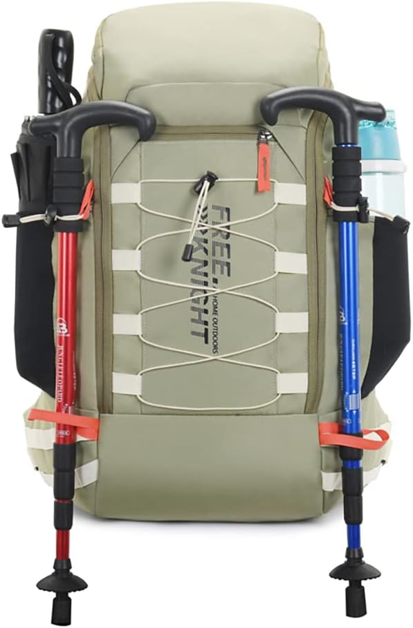Detalle de Bseash 40L Lightweight Waterproof Hiking Backpack with Rain Cover