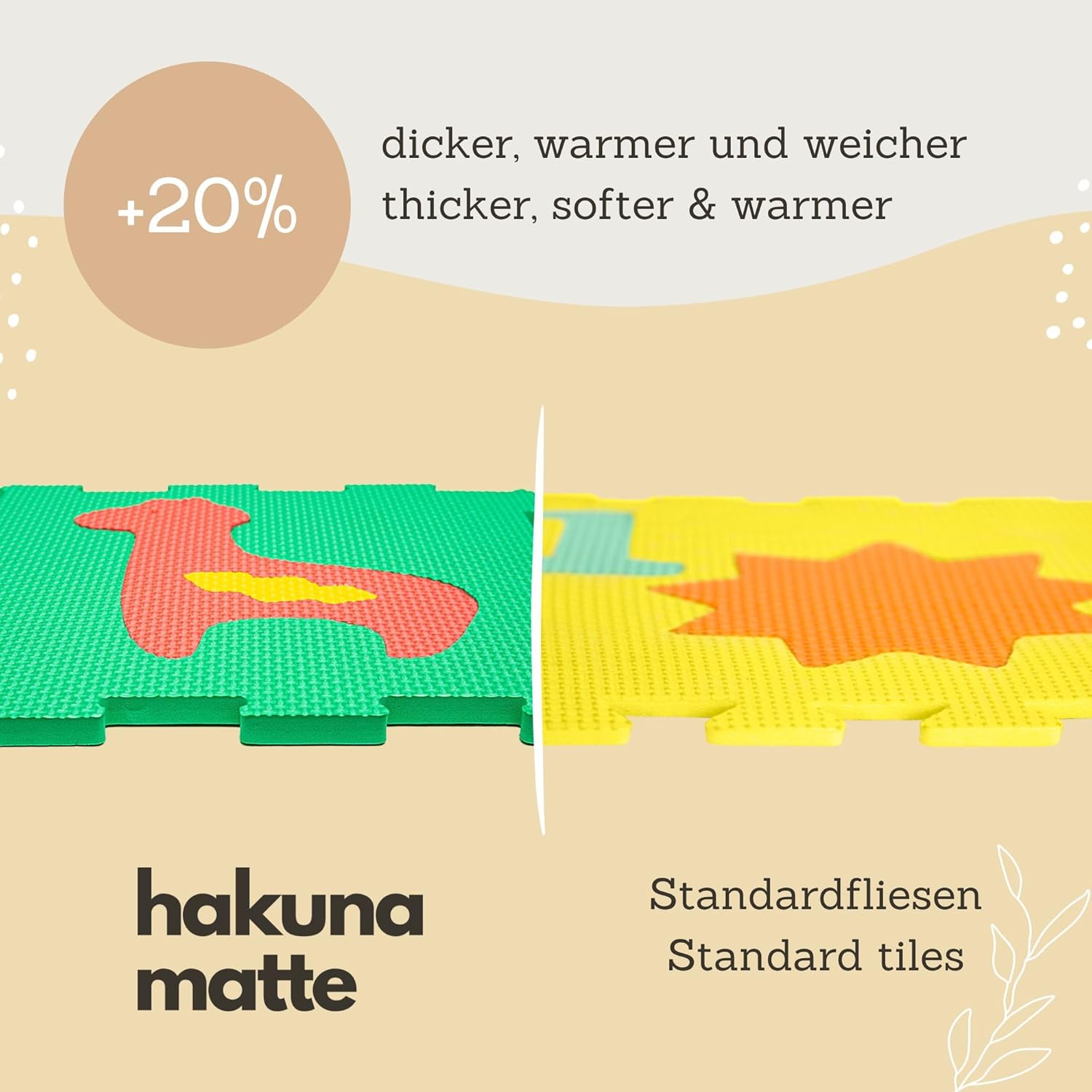 Thumbnail 2 de Hakuna Matte Puzzlematte Baby 1,2 x 0,9 m