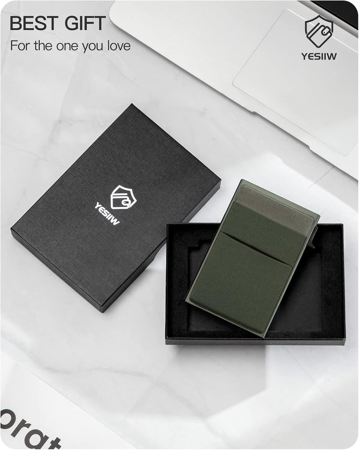 Thumbnail 5 de YESIIW Minimalistische Brieftasche 10 cm