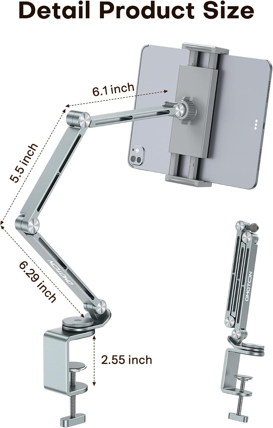 Thumbnail 6 de OMOTON Aluminium Tablet Halterung 12"