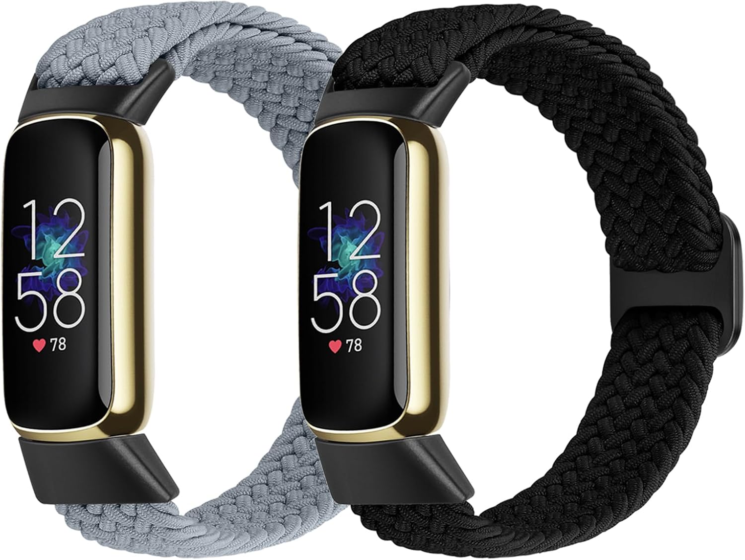 Detalle de FTYQUEE Fitbit Luxe Braided Watch Band