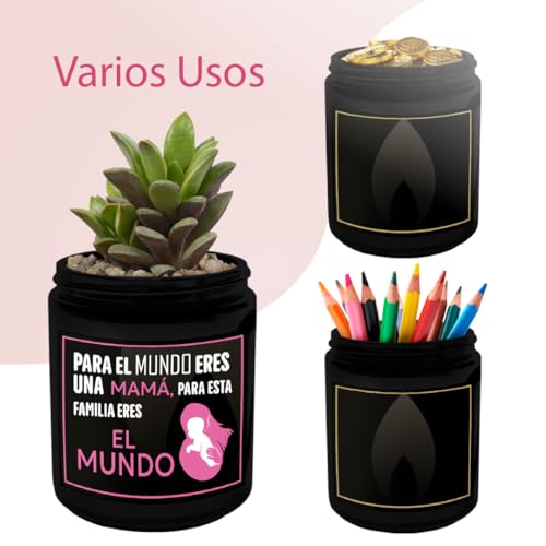 Thumbnail 6 de Glop Regalo Madre “Vela Original” con mensaje divertido para cumpleaños y Día de la Madre