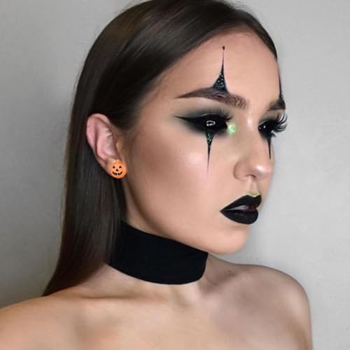 Detalle de YingBiao 25 Pairs Halloween Earrings Set in Plated Alloy