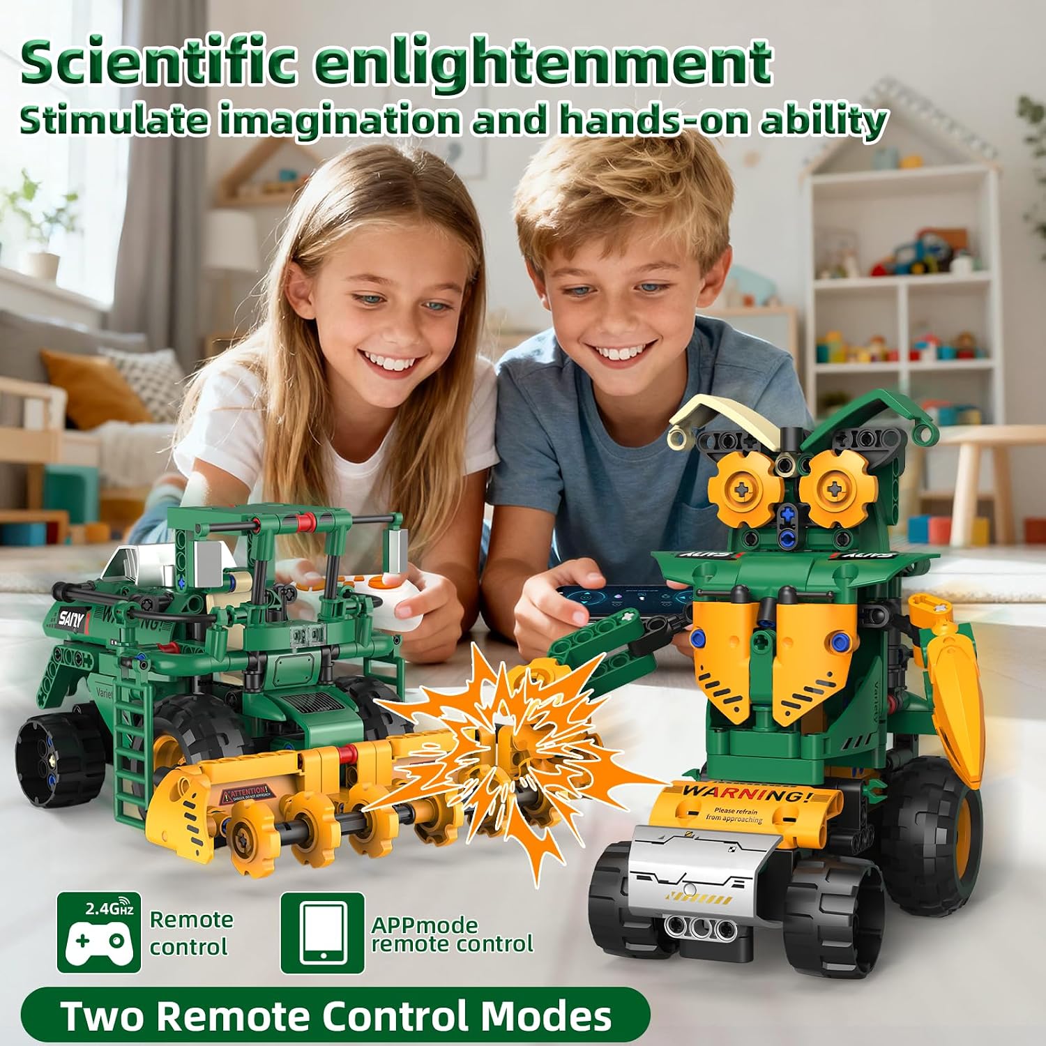 Thumbnail 2 de Kiothdre 5 in 1 STEM Robot Kit