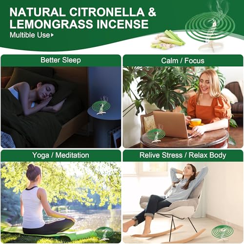 Detalle 2 de Espiral de Incienso de Citronela de Trulloyoo – exterior, 48 uds, 5–7 h cada espiral