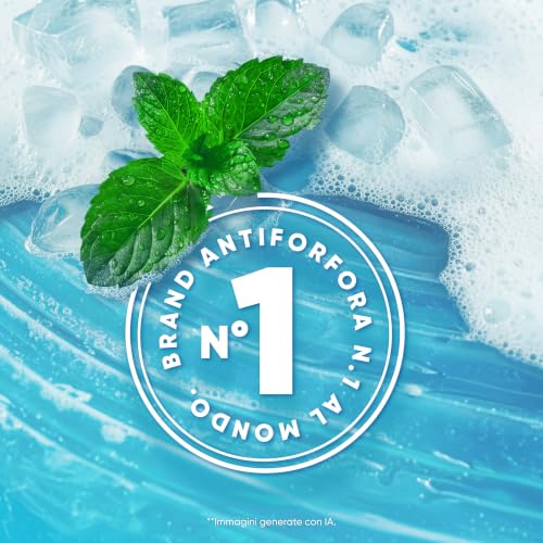 Detalle de Head & Shoulders Antiforfora Menthol Fresh 6x250 ml – Uso Quotidiano