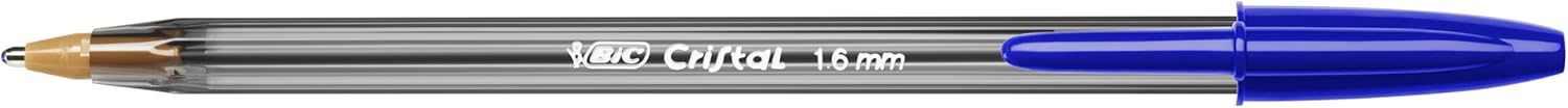 Thumbnail 4 de BIC Cristal Penne Blu a Sfera – Cristal Large, Punta 1,6 mm, Confezione da 50