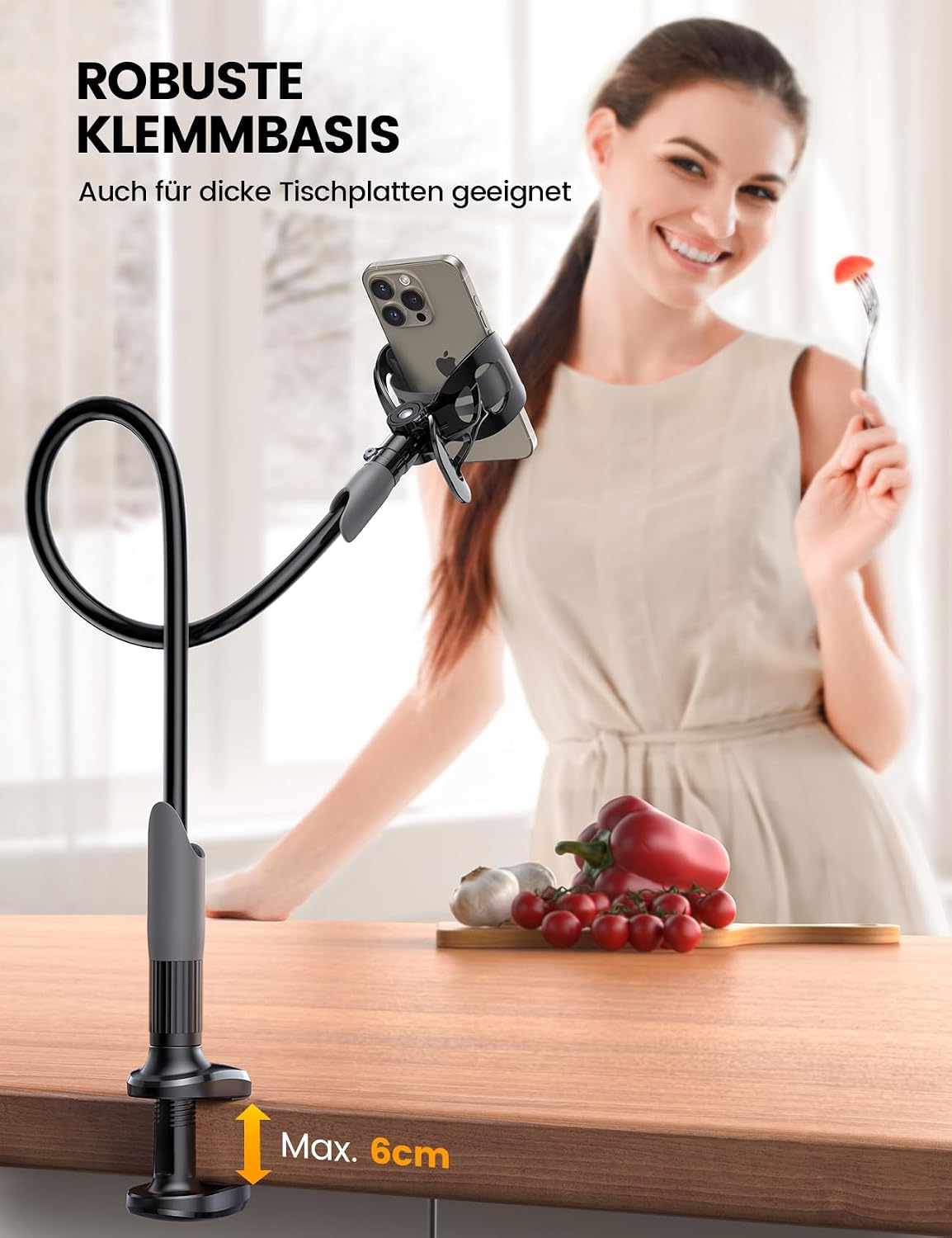 Thumbnail 3 de Lamicall Handy Halter Bett 850 mm