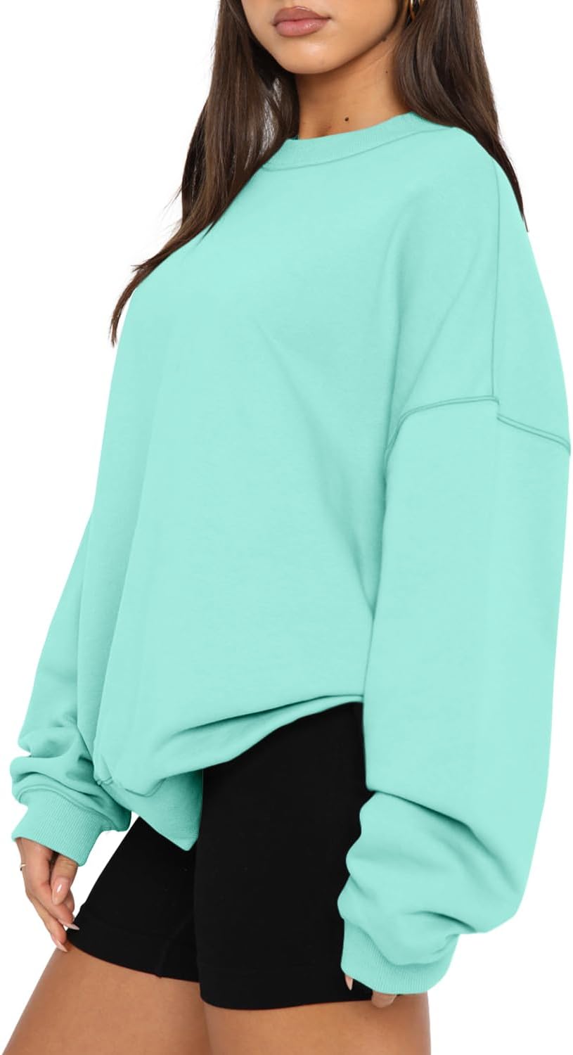 Thumbnail 2 de CHICZONE Womens Sweatshirts Crew Neck Pullover: Comfy Casual Knitwear for Autumn and Winter