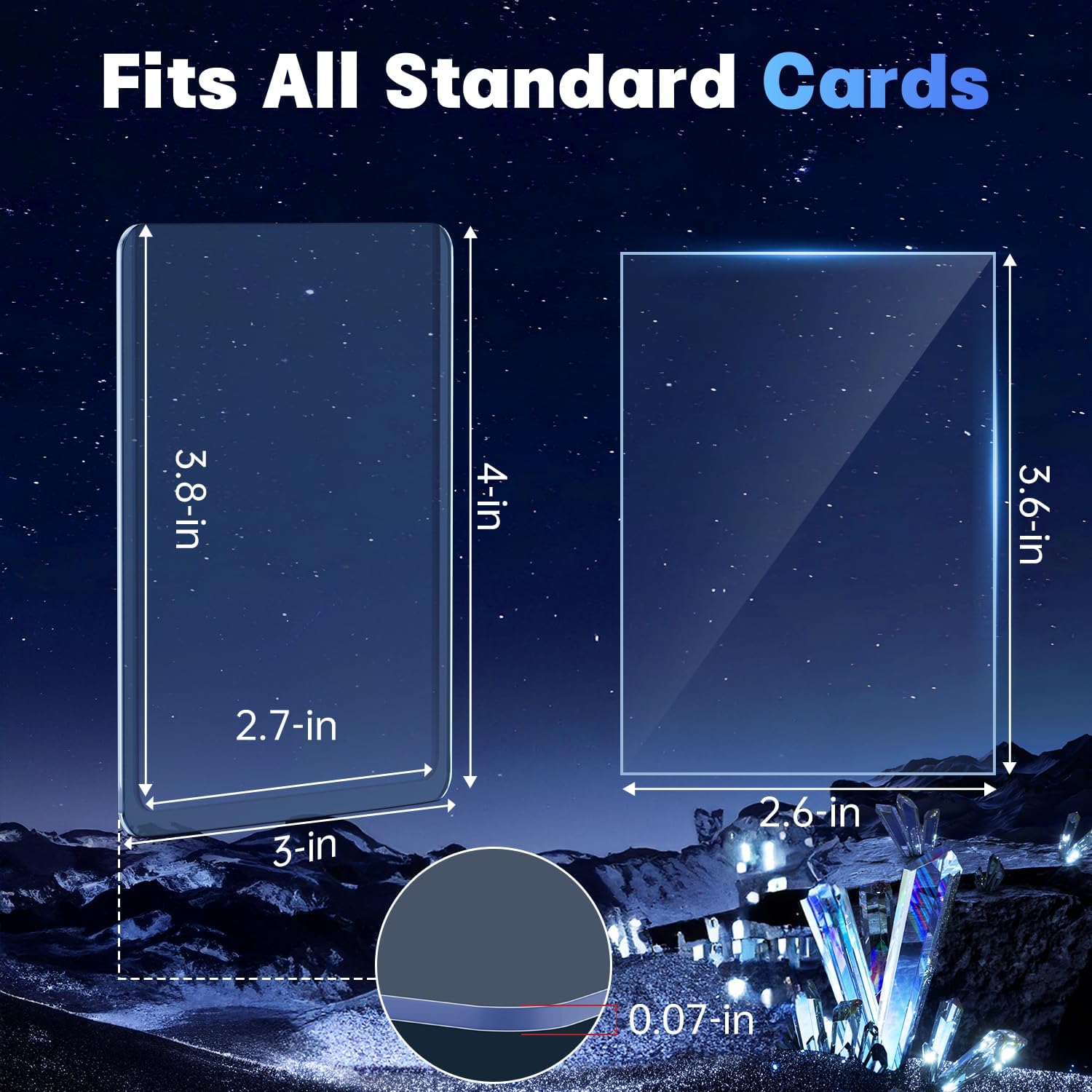 Detalle de Card Sleeves 3 × 4 in.