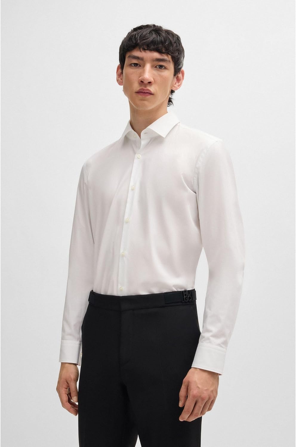 Thumbnail 2 de Hugo Classic Popelin Button Down Dress Shirt – Camicia da Cerimonia Uomo (Pacco da 1)