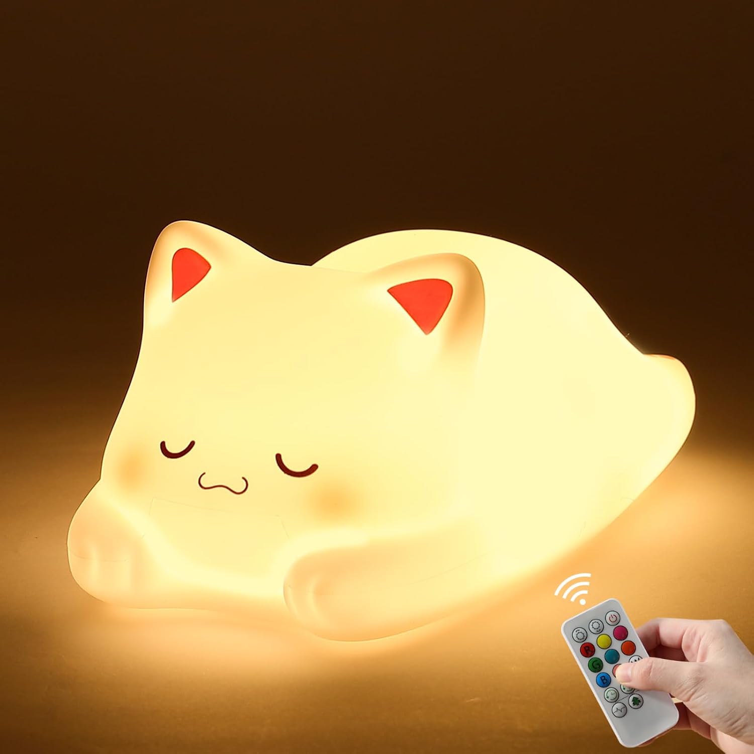 Imagen de Tremdwoto Katzen Nachtlicht USB Beleuchtung en OfertitasTOP