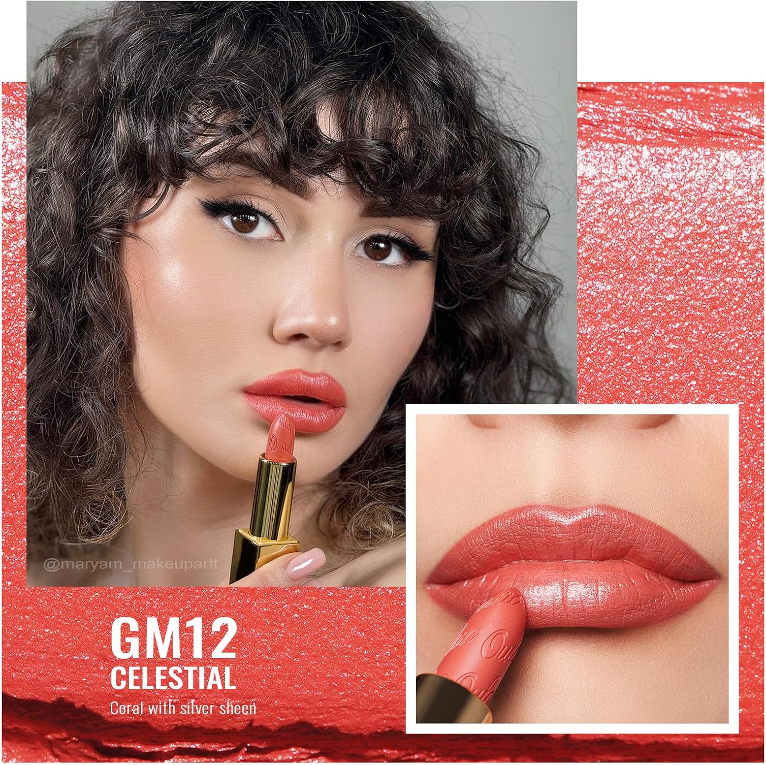Thumbnail 1 de Rossetto opaco metallizzato OULAC Celestial 4,3 g