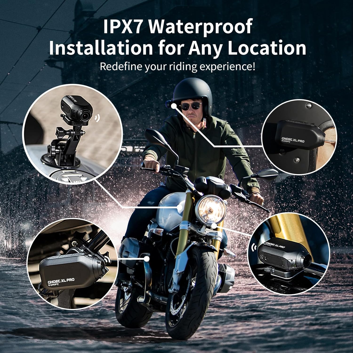 Thumbnail 2 de DRIFT Ghost XL Pro 4K Motorbike Action Camera