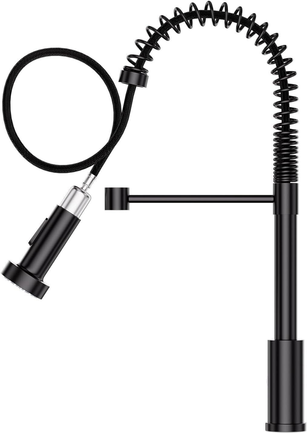 Thumbnail 4 de WLTEDRGO Brushed Stainless Kitchen Tap 45cm Hose