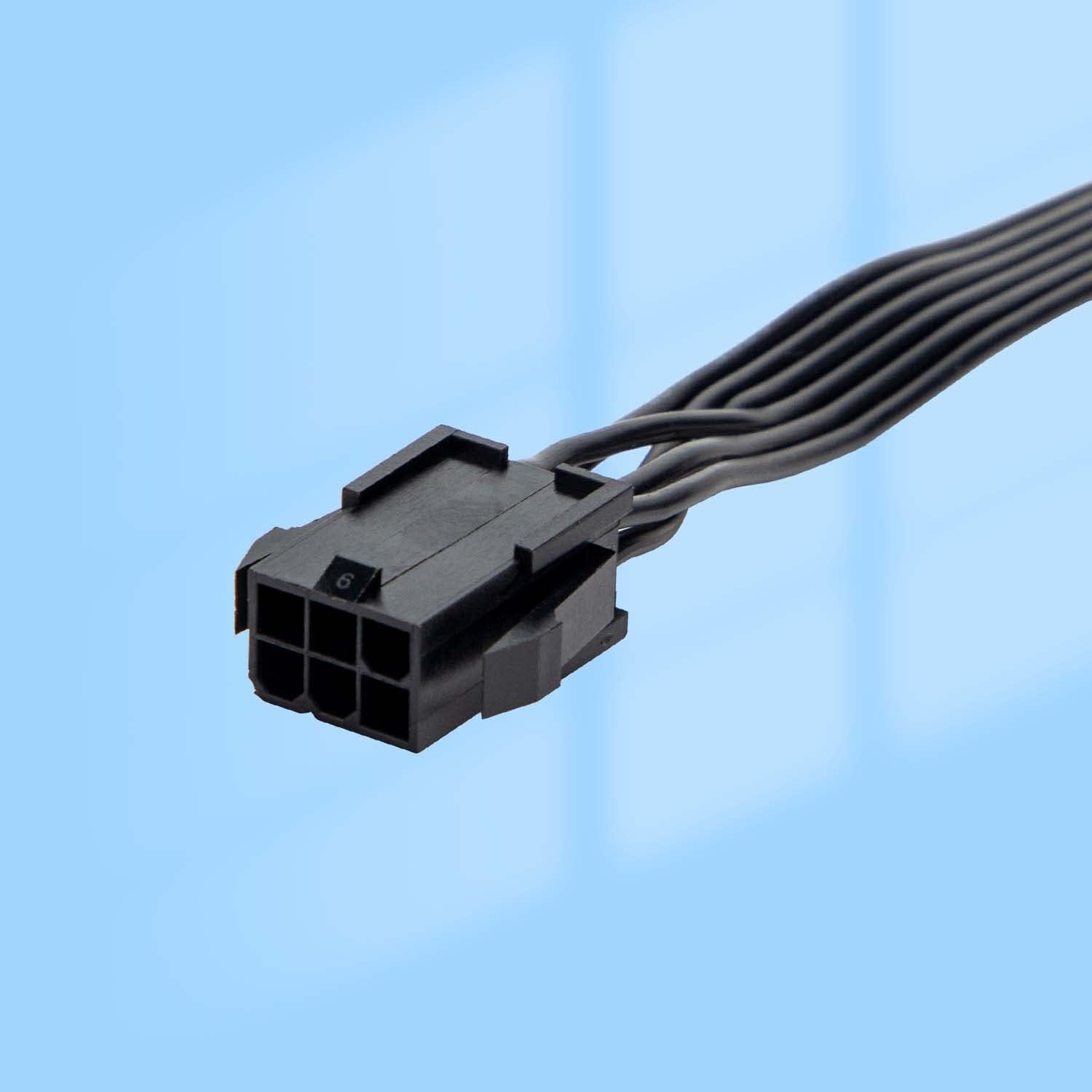 Thumbnail 2 de YieJoya Power PCIe 6 Pin auf 6 Pin Adapterkabel, 2er Pack – 30 cm