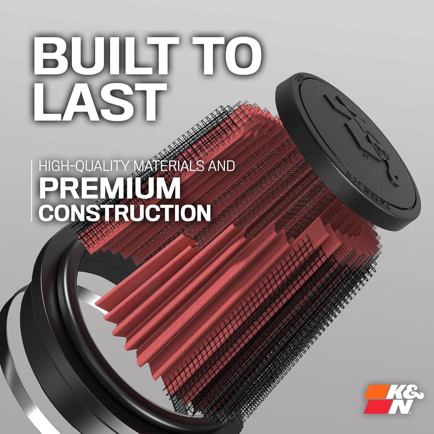 Thumbnail 4 de K&N Filtre à air universel conique RU-3600 (raccordement 102 mm)