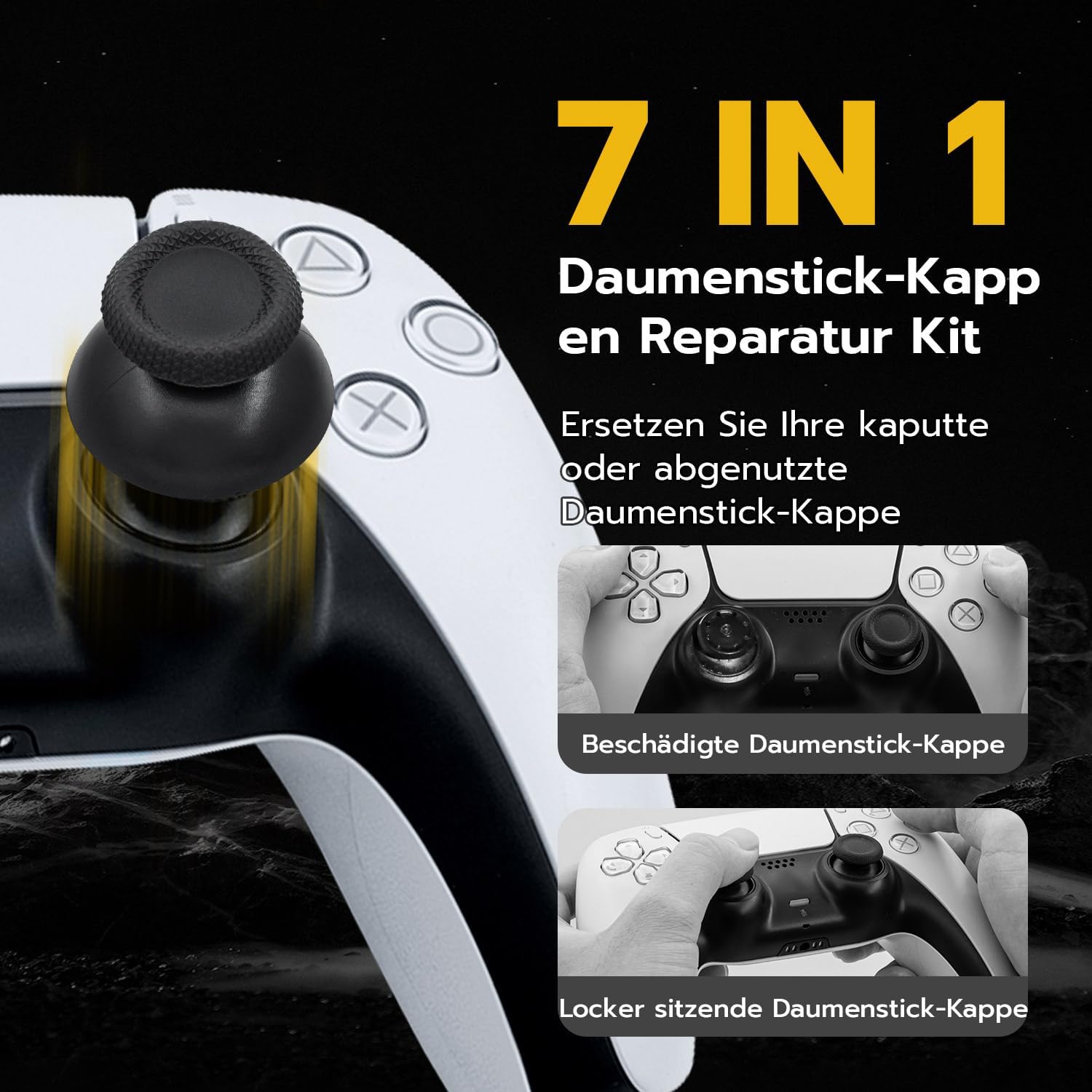 Detalle de PS5 Controller Sticks Reparaturset