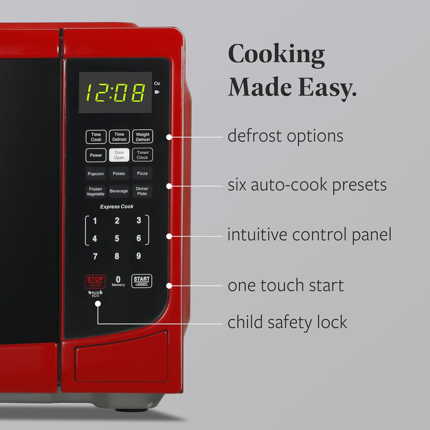 Detalle de Farberware 0.7 Cu. Ft. Microwave 700W