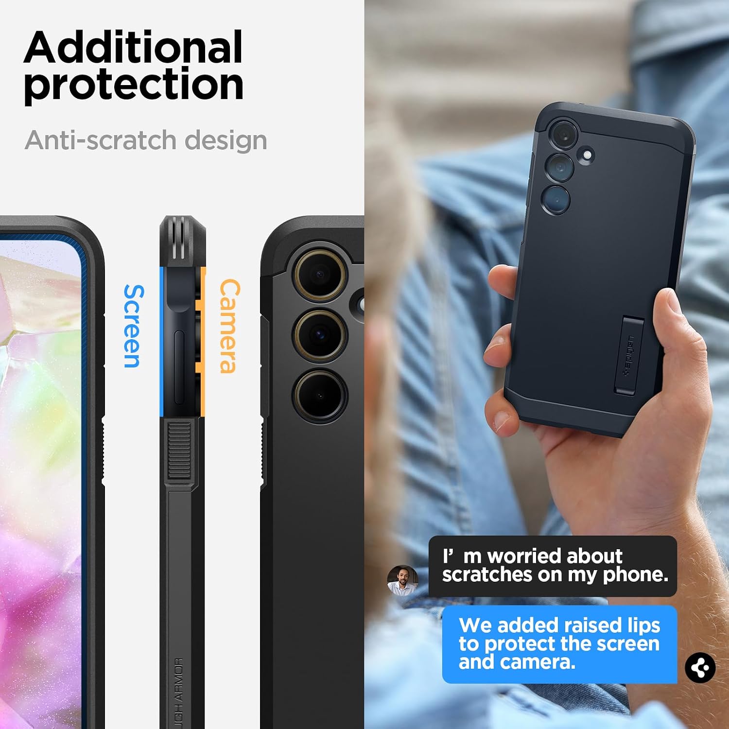Thumbnail 5 de Coque Spigen Tough Armor pour Samsung Galaxy A35 5G ⚙