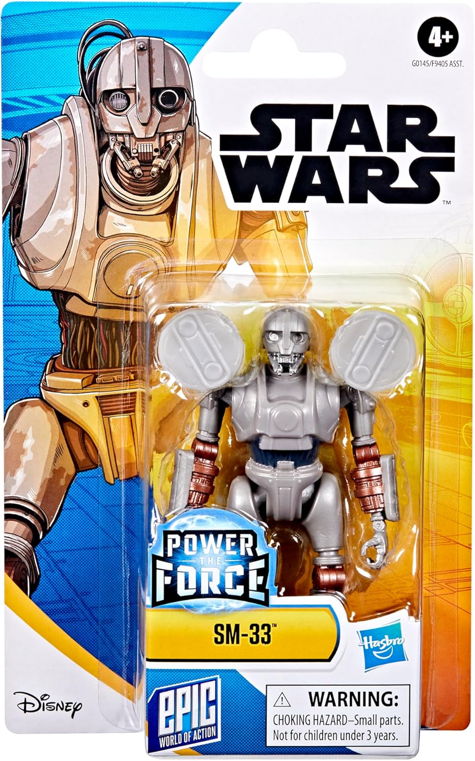 Thumbnail 1 de Star Wars Epic World of Action SM-33, 4" Action Figure – Moff Gideon
