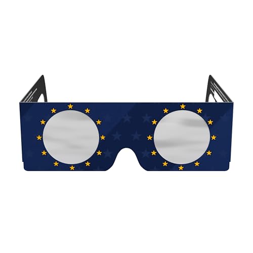 Detalle 2 de Gafas Eclipse Solar Homologadas ISO 12312-2 CE EPI | Absolute Eclipse – Pack 2