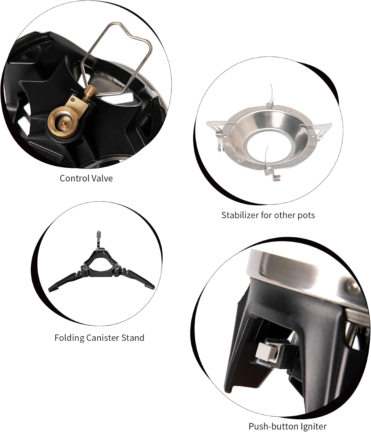 Detalle 2 de Fire-maple FMS-X2 Personal Cooking System Review