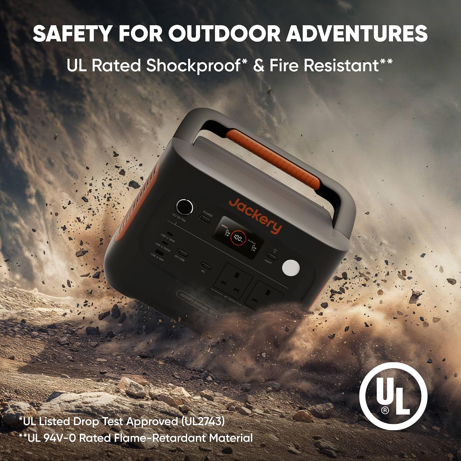 Thumbnail 3 de Jackery Explorer 1000 v2 Portable Power Station (1500W, 1070Wh) with LiFePO4 Battery